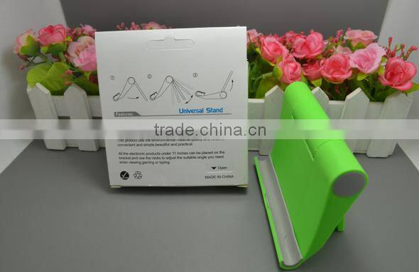 Wholesale universal custom logo desk silicone cell phone microfiber phone stand