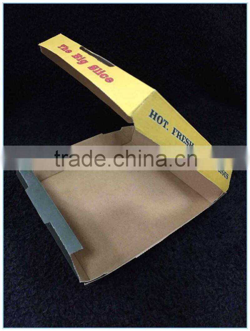 corrugated paper slice pizza box from China supplier