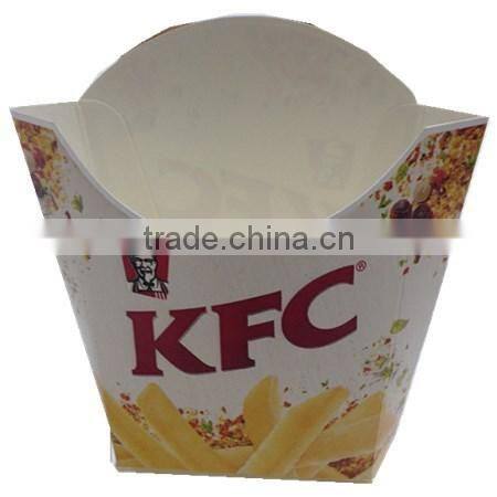cheap french fries paper box wholesale