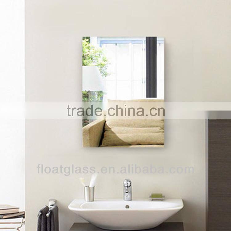 2-5mm Plain Aluminium Coated Mirror Glass