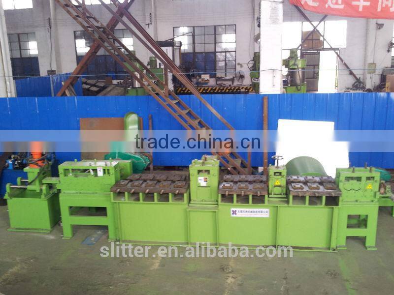 hot rolled steel flat bar chamfering and straightening machine