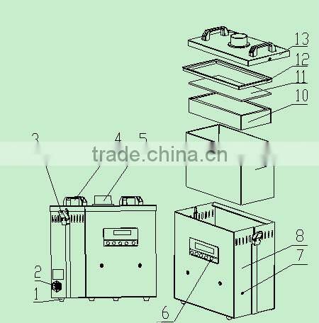 MINGDA MD-3101A ESD soldering smoke absorber/Welding Fume purifier Extractor