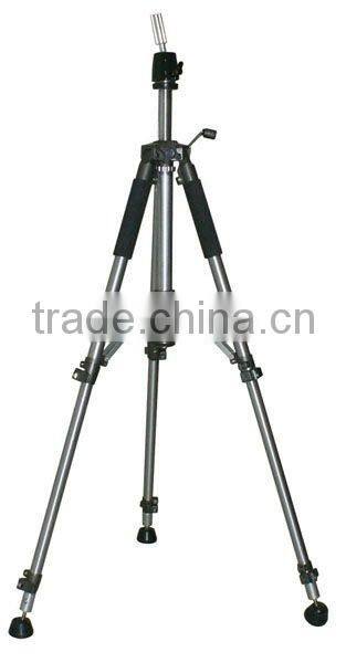 professional salon training metal head display stand