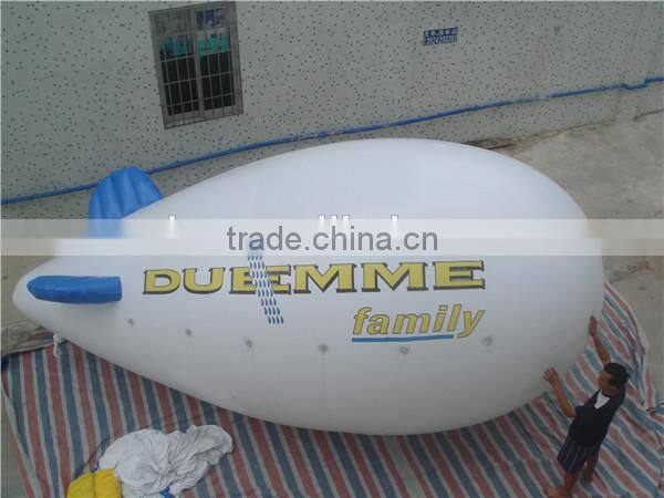 hot sale custom giant inflatable airship / giant inflatable blimp with printed logo/airship balloon for advertising