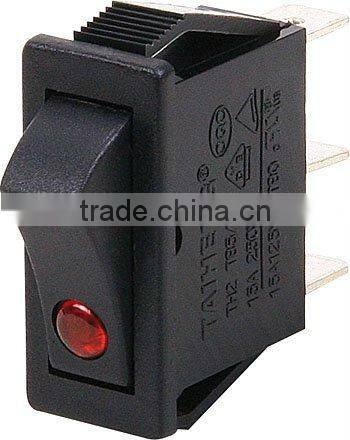 3P on-off light rocker switch,TOP Quality copper pins rocker switches,