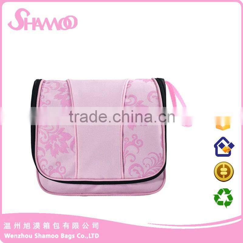 Fashion Quilted Promotional Custom Travel Cosmetic Bag for women
