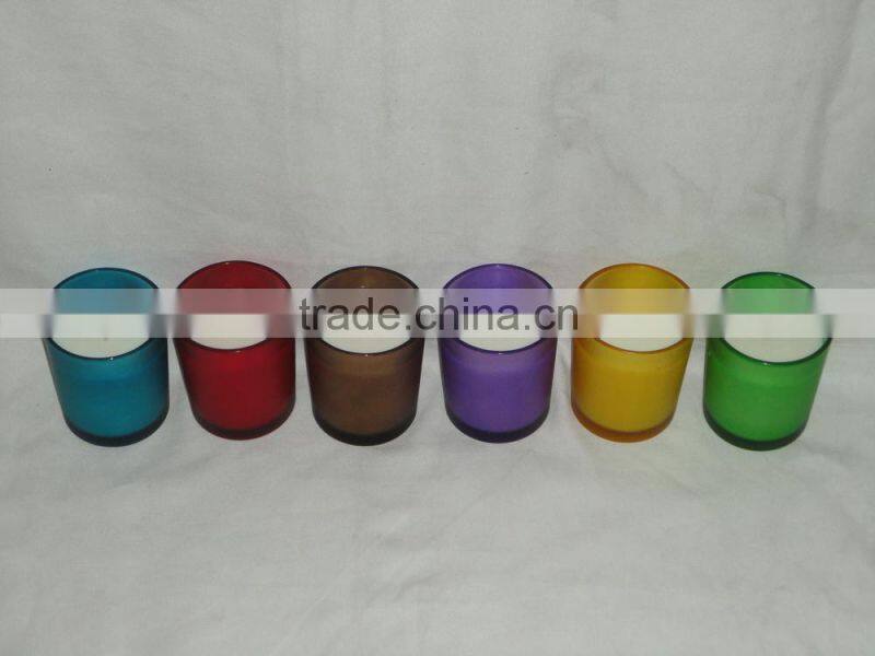 Natural Soy Candle in glass cup with box