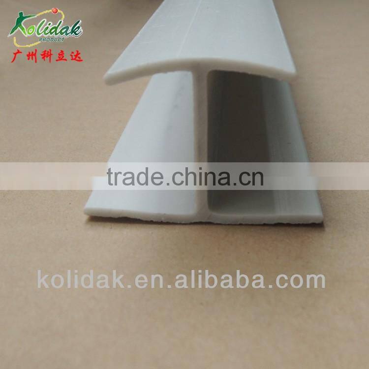 Rail shape PVC plastic product extrusion