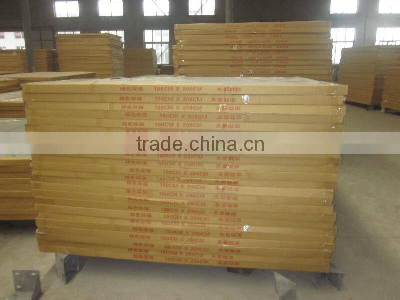 YB-01 broad slat metal bed frames