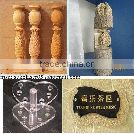 Wood cnc router machine with atc