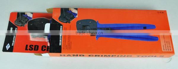 New type hand crimping tool for non-insulated cable links 0.5~10mm2, A-0510TD high quality flat nose plier hand tools brand LSD