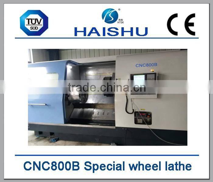 CNC800B cnc machine for making wheels