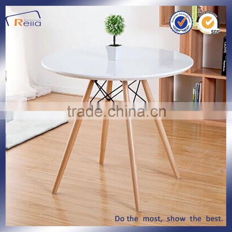 Hot Sale China No Folding Dining Table and Chair Set, MDF Dining Table
