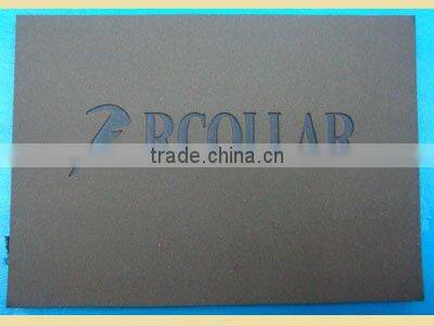 2012 fashion leather label for garment