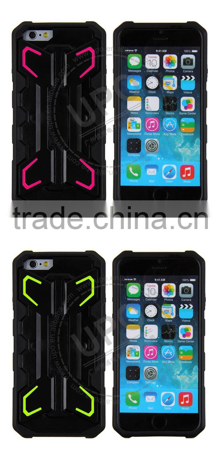 New Products Rugged Armor Combo Hybrid Case Cover Kickstand Protect Case phone cover for iphone 6