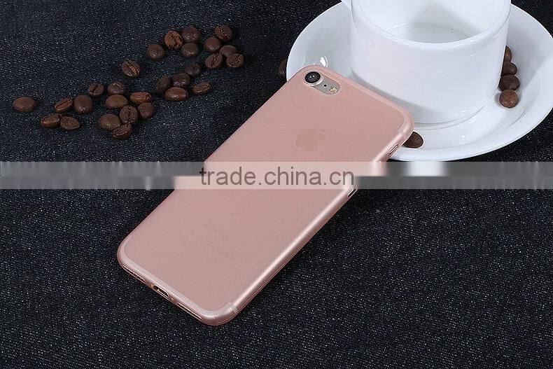 Wholesale cheap price for iPhone 7 matte finish PP case back cover super slim cases