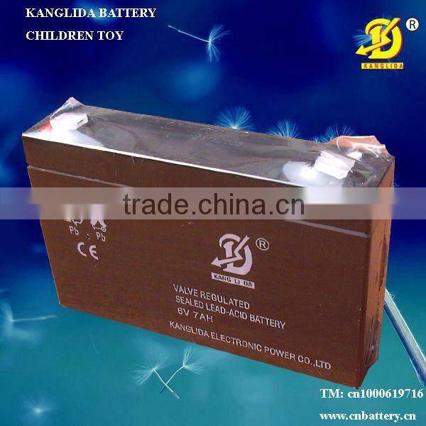 children toy battery/6v7ah/SLA battery