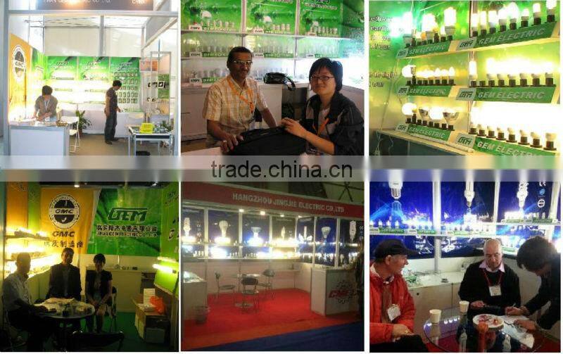 T315w bulb, u shape cfl lamps with E27 lamp base