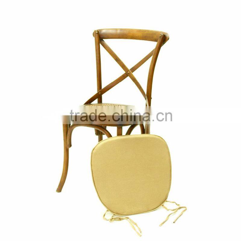 Outdoor garden cheap bent wood arm with pu seat upholstered carver dining chairs