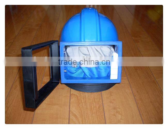 Blasting protect helmet sand blast cabinet spare parts
