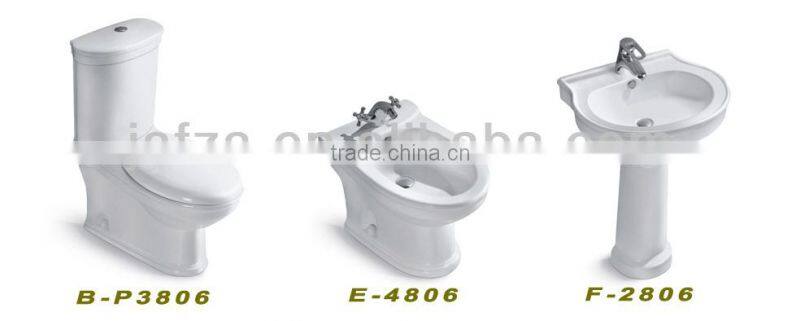 C01 Popular artistic ceramic bathroom single hole basin, counter top wash basin