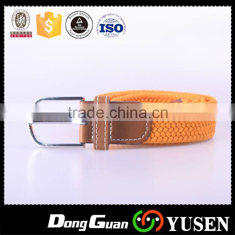 2015 Hot Selling Woven Fabric Thin Women Fashion Belts for sale