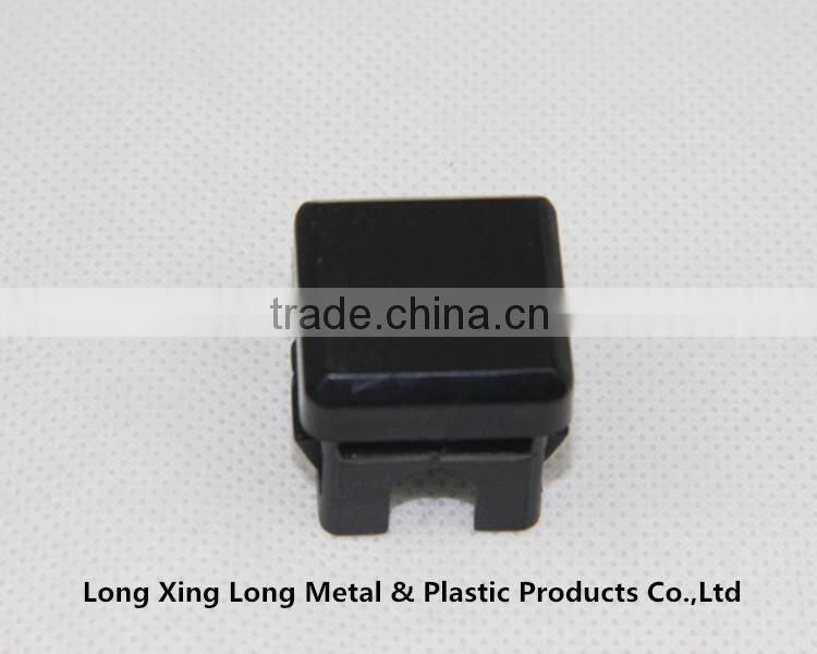 PP 25*25 black square head Plastic Pipe fittings