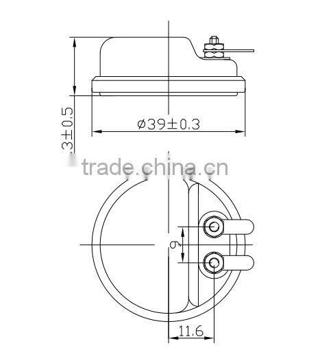 Acoustic components receiver siren