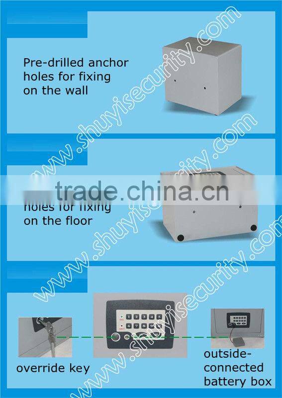 excellent electronic laser cutting safety box with electrical shocker door from ningbo