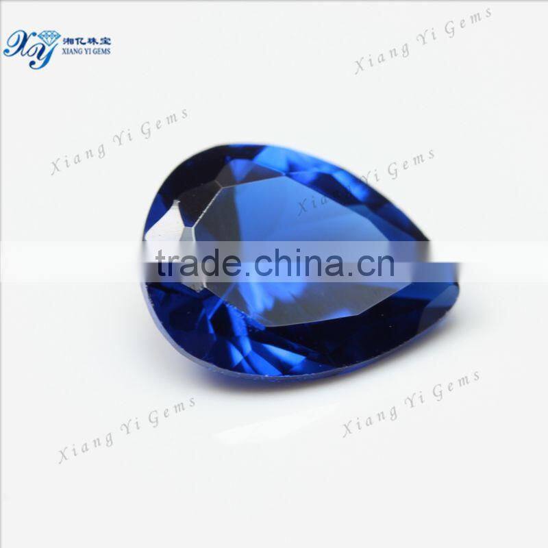 High Quality 5*8MM Pear Cut Sapphire Loose Synthetic Spinel