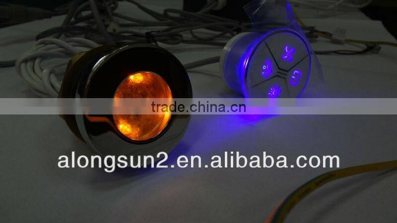 bathtub touch control panel , control the whirlpool pump,bathtub LED light, bathtub blower