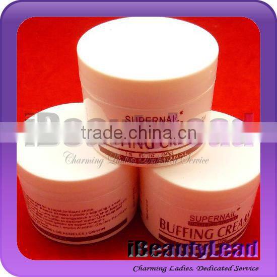 nail buffing cream in pink color Nail Art 50g Buffing Cream Buffer UV Pink
