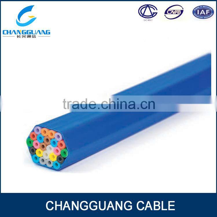 Hot sales HDPE Polygon direct buried microduct for fiber optic cable installation