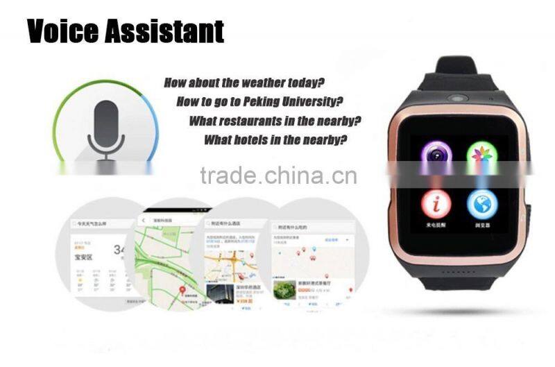 New Arrival Android Smart Watch with GPS with 3G SIM card slot WIFI Bluetooth