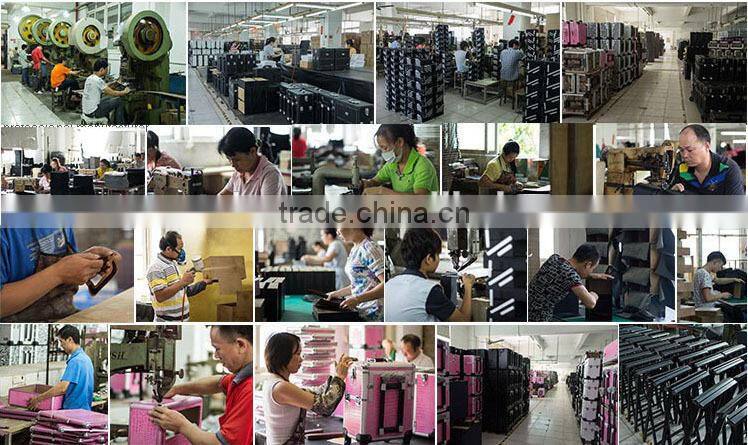 Professional Aluminium Beautician Makeup Trolley Beauty Box Vanity Case