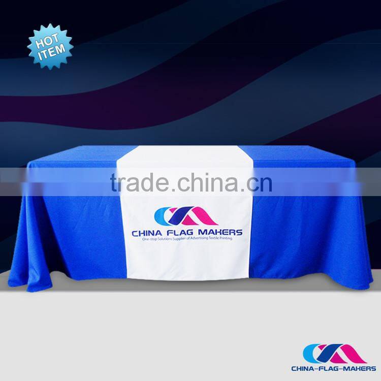 trade show promotion advertise table cover sheet