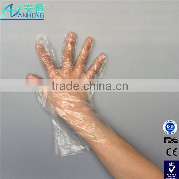 China factory supply waterproof transparent FOOD gloves