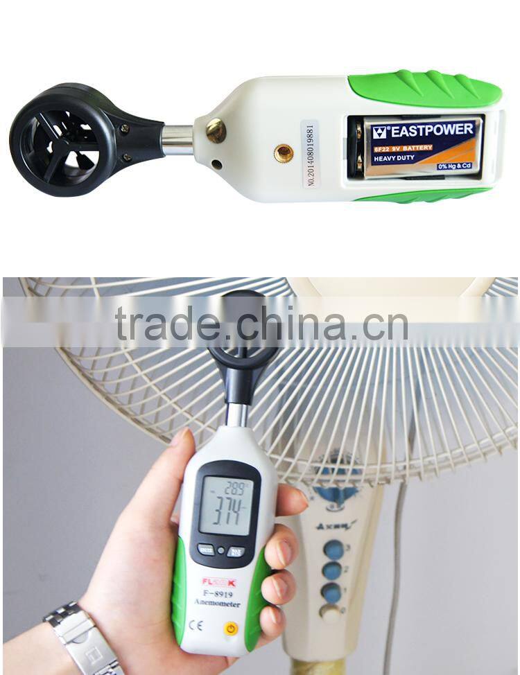 Portable Wind Speed Meter Digital Air Velocity Meter Anemometer