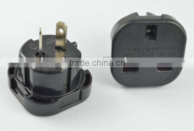 New products 2016 uk to China Japan plug adapter 220v 110v power converter