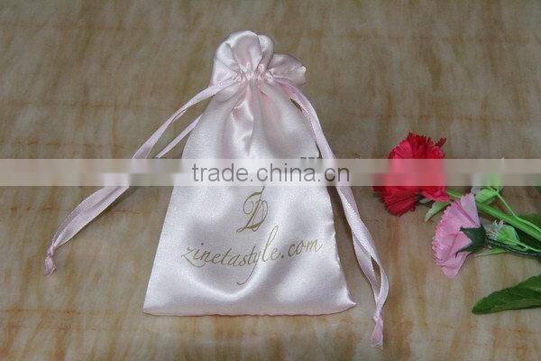 Cheap new coming cheap gift wrap satin pouch