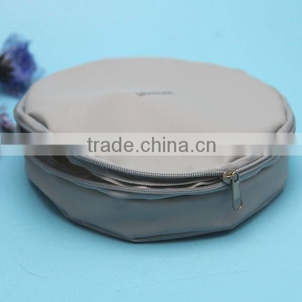 personlized design waterproof leather bag with zipper