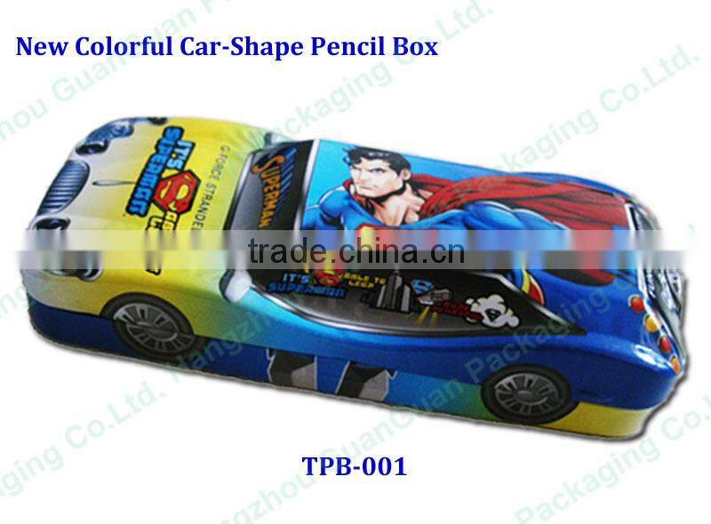Car Shape Stationery Box Pencil Case With Conpartment