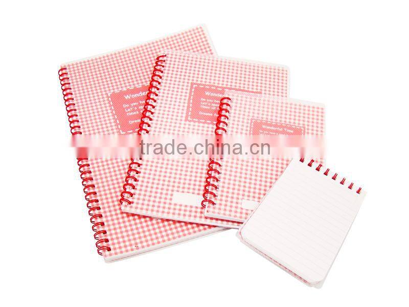 Eco-friendly Cute Sprial Binding Notebook School Supplier Wholesale