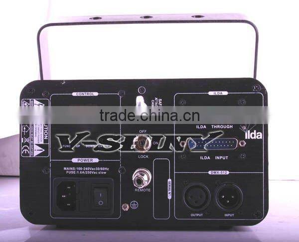 1w blue color animation laser stage lighting projector