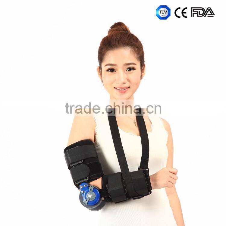 Hinged elbow support broken arm sling / Elbow immobilizer / elbow brace