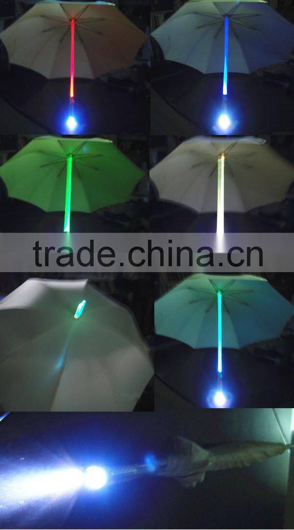Led light up long umbrella for wholesale
