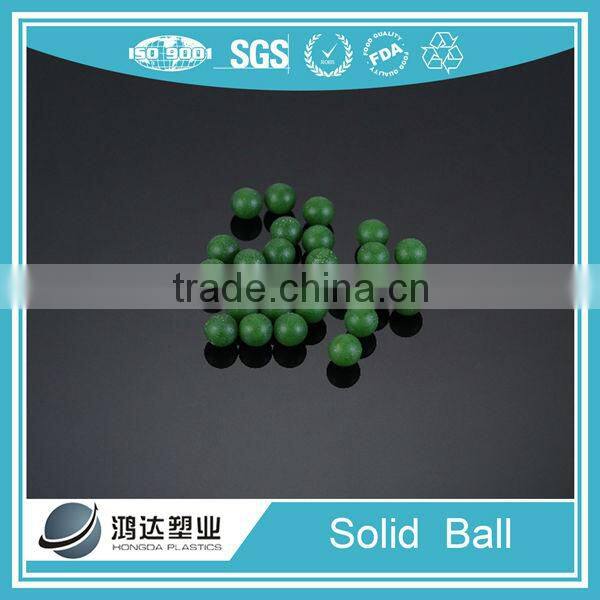 PP material red solid color balls