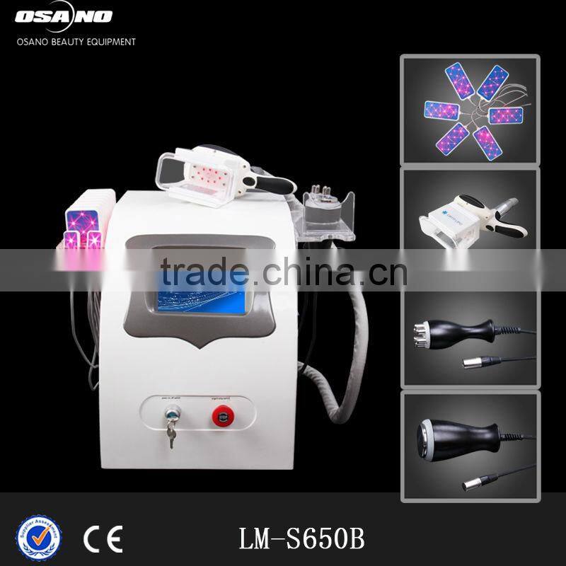Hot sale portable lipo cavitation/vacuum/rf/laser/lipolysis body slim