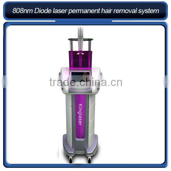 Hot!!! 808nm diode laser permanent bikini line hair removal/808nm hire removal machine