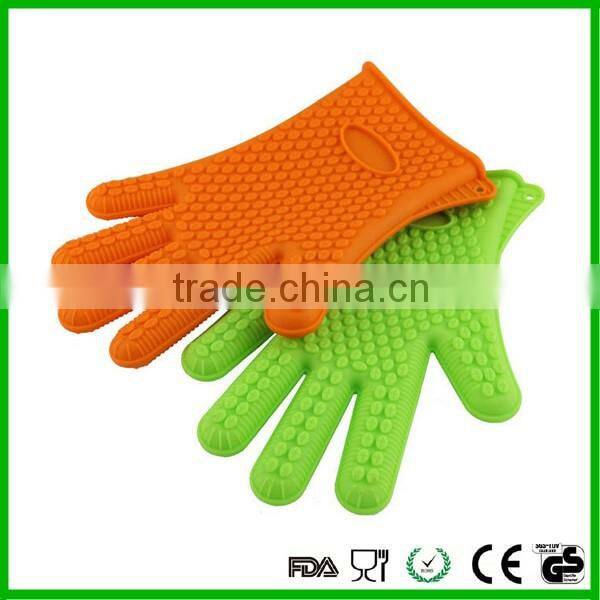 Silicone Gloves BBQ Baking Silicone Gloves Heat Resistant Oven